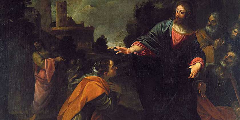 Gesù con la donna Cananèa
