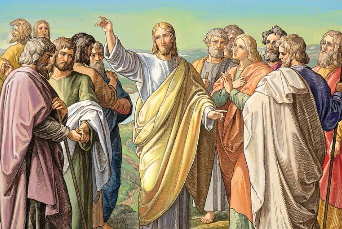 Gesù con i discepoli