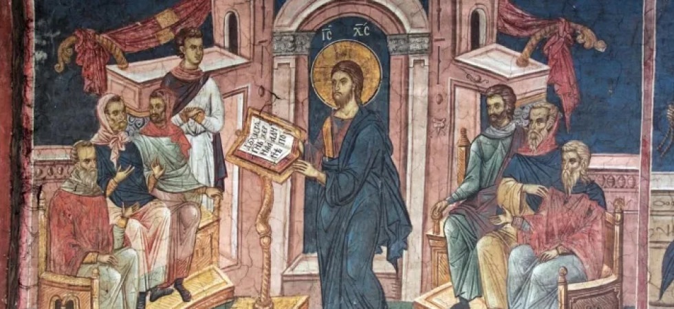 gesù insegnava nella sinagoga