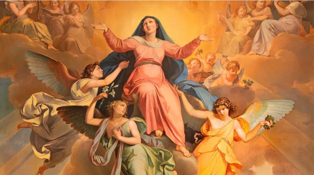 Maria assunta in cielo